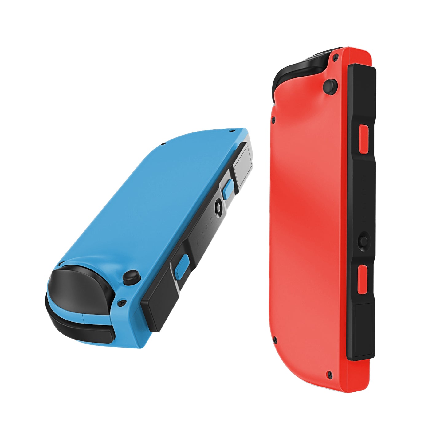 Wireless Left & Right Controller Compatible with Switch – Vibration, Screenshot, 16H Battery Life | Red & Blue Lightning