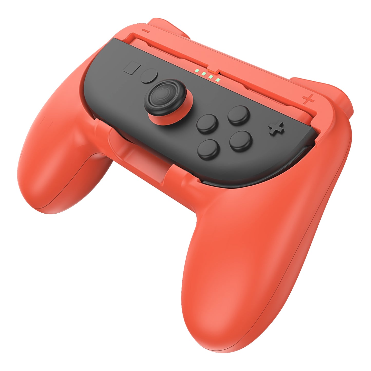 2-Pack Grip Handles for Switch 2 Joy-Con Controllers – Compatible with Switch 2, ABS Material, Black / Blue-Orange Options