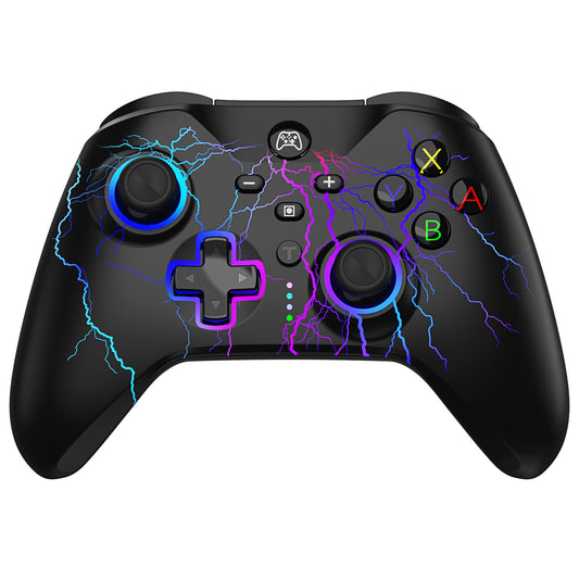 Wireless Switch Controller, RGB Backlight, Turbo, Motion Control, Dual Vibration, Programmable Back Buttons, Lightning