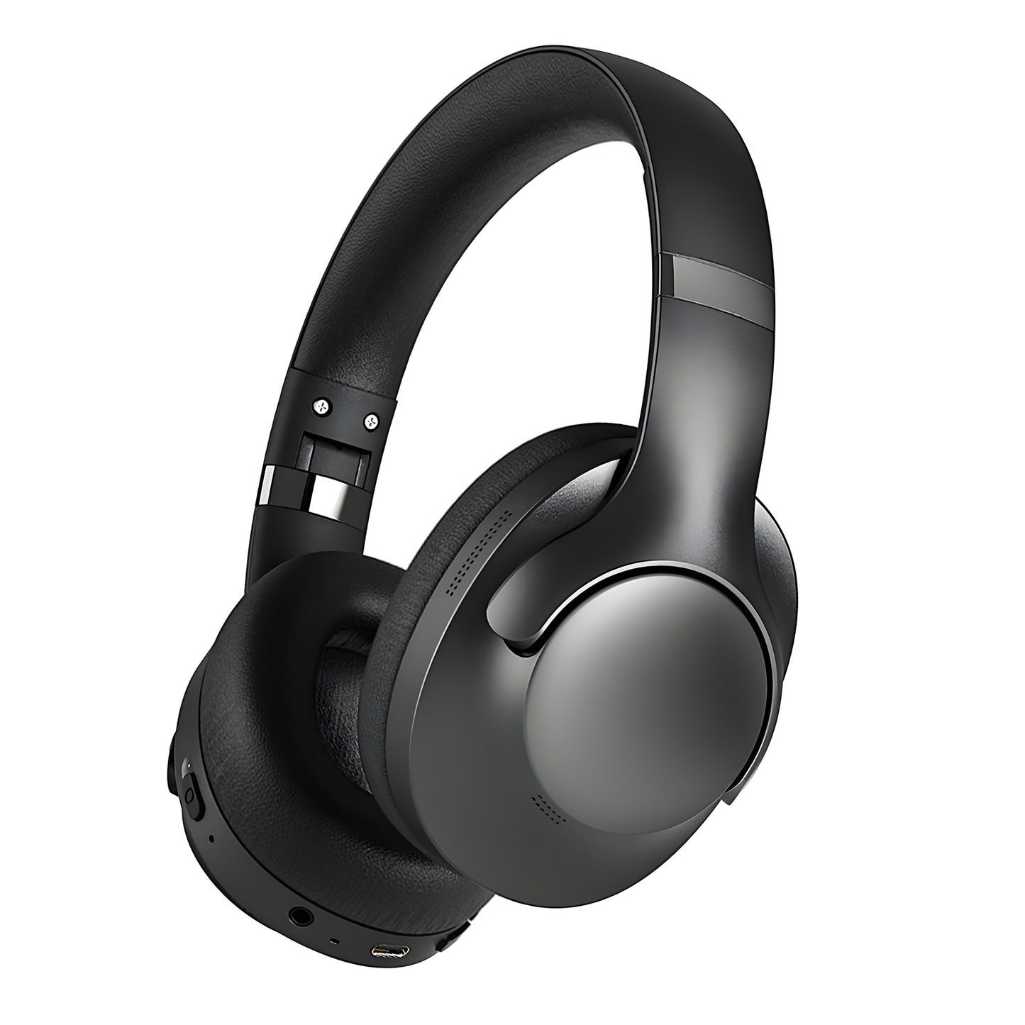 Atzetse Wireless Over-Ear Headphones, Bluetooth 5.4 Headphones with Active Noise Cancelling, Deep Bass, 50H Playtime, HiFi Stereo, Cordless Foldable Gaming Headphones for Music/PC/Phone/Travel