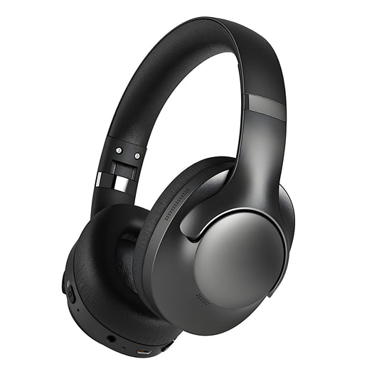 Atzetse Wireless Over-Ear Headphones, Bluetooth 5.4 Headphones with Active Noise Cancelling, Deep Bass, 50H Playtime, HiFi Stereo, Cordless Foldable Gaming Headphones for Music/PC/Phone/Travel