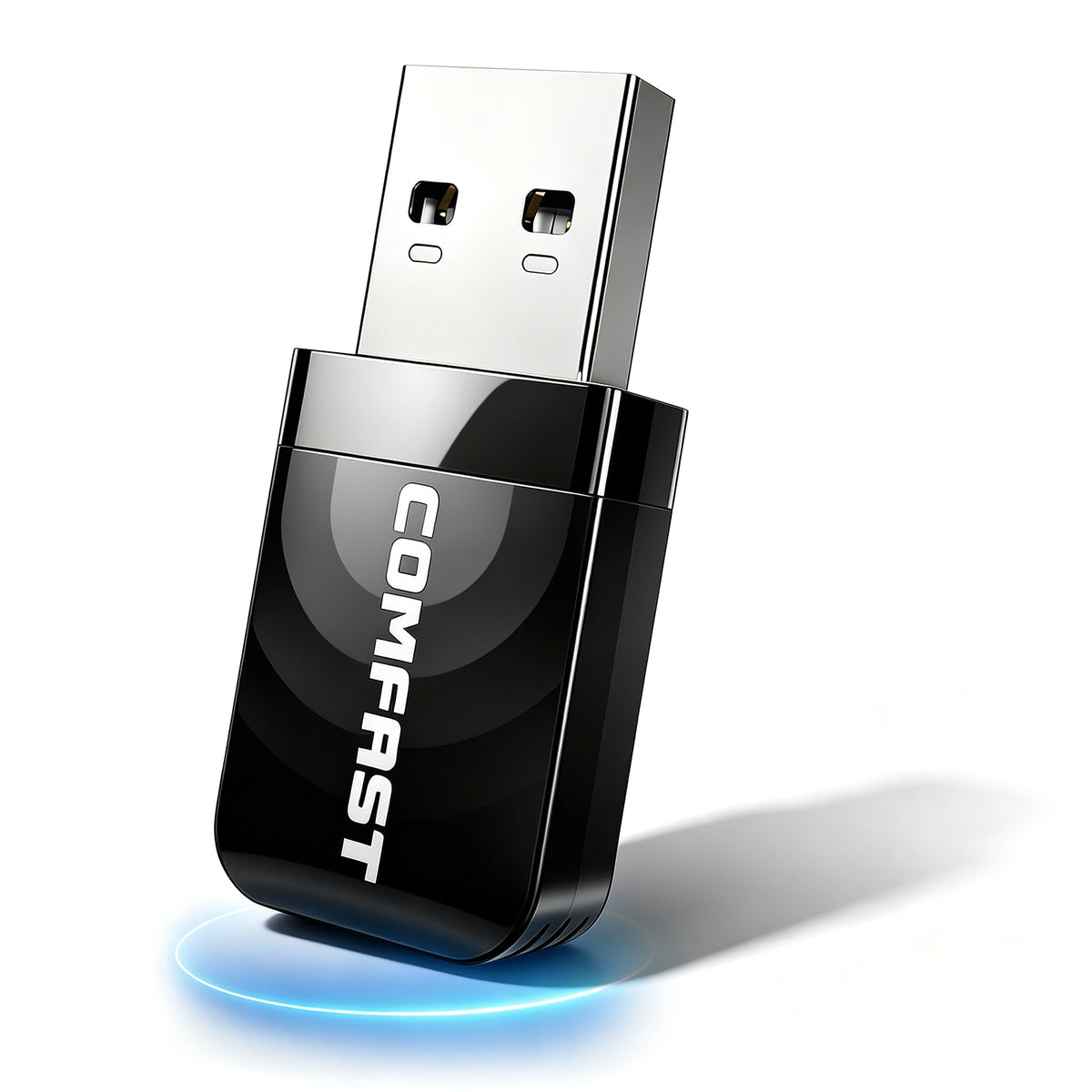 Atzeste AC1300 USB WiFi Adapter, 2.4G/5G Dual Band Wireless Network Adapter for PC Desktop, MU-MIMO WiFi Dongle, USB 3.0, Supports Windows 11, 10, 8.1, 8, 7, XP/Mac OS X 10.9-10.15