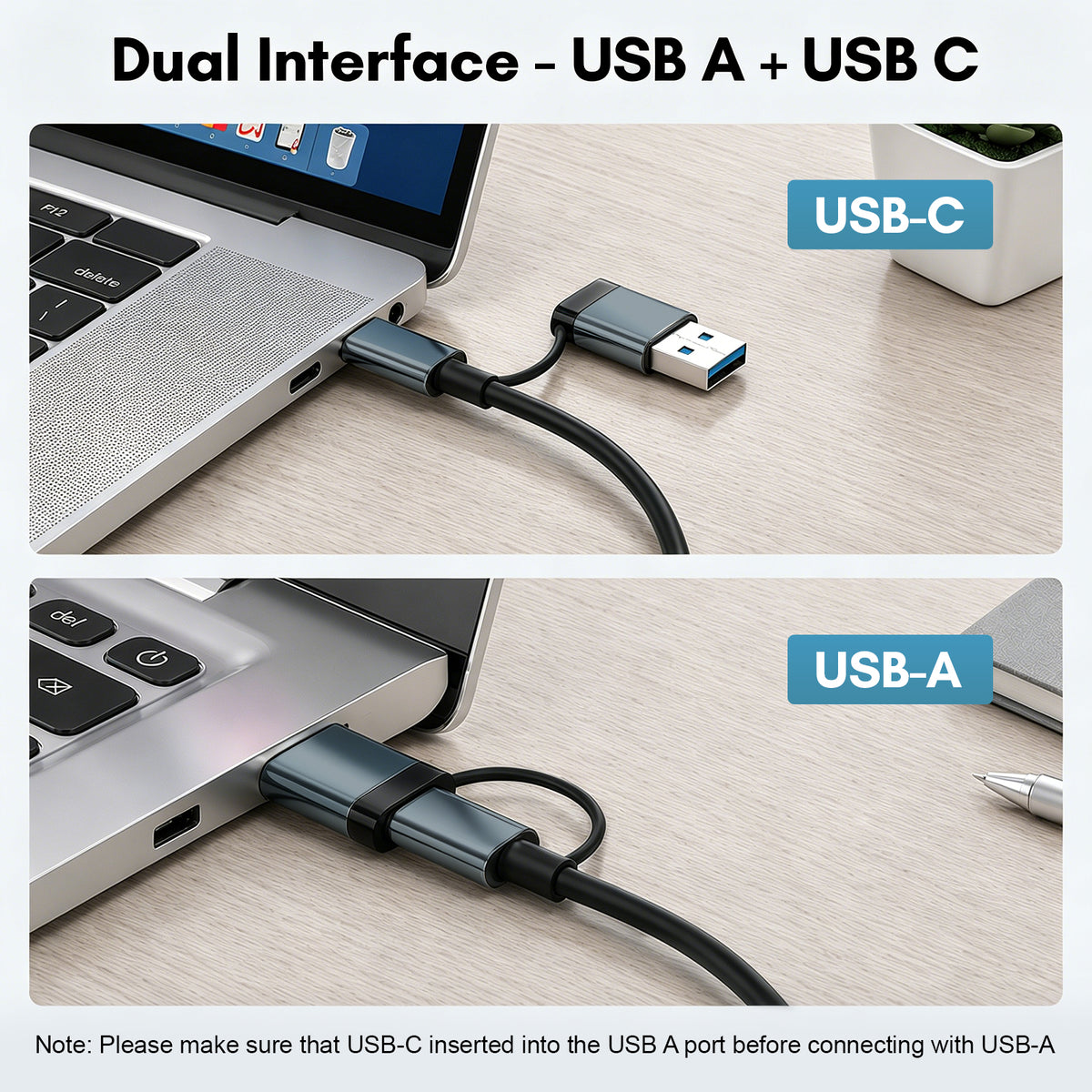 Atzeste USB 3.0 & USB C to 2.5G Ethernet Adapter, RJ45 Network Adapter up to 2500Mbps (2.5Gbps), Compatible with MacBook Pro/Air, Surface Pro, Windows 11/10/8/7, Mac OS