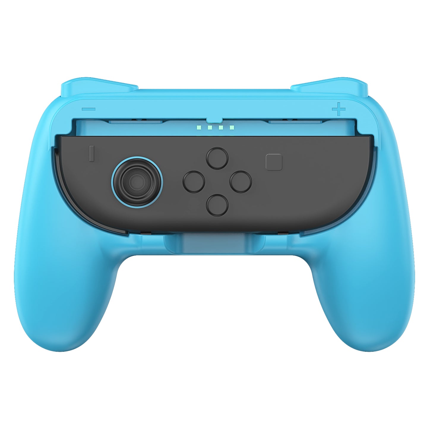 2-Pack Grip Handles for Switch 2 Joy-Con Controllers – Compatible with Switch 2, ABS Material, Black / Blue-Orange Options